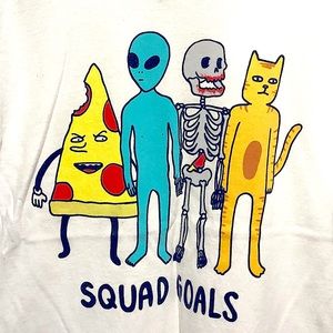 “Squad Goals” Grunge Aesthetic Shirt